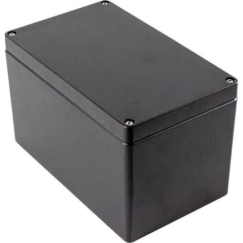 Hammond Electronics 1590Z163BK Hand-Gehäuse 260 x 160 x 160 Zinkdruckguss Schwarz 1 St.