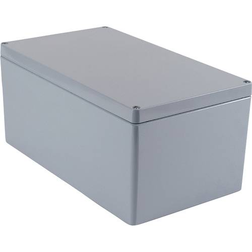 Hammond Electronics 1590Z250GY Hand-Gehäuse 400 x 230 x 180 Zinkdruckguss Grau 1 St.