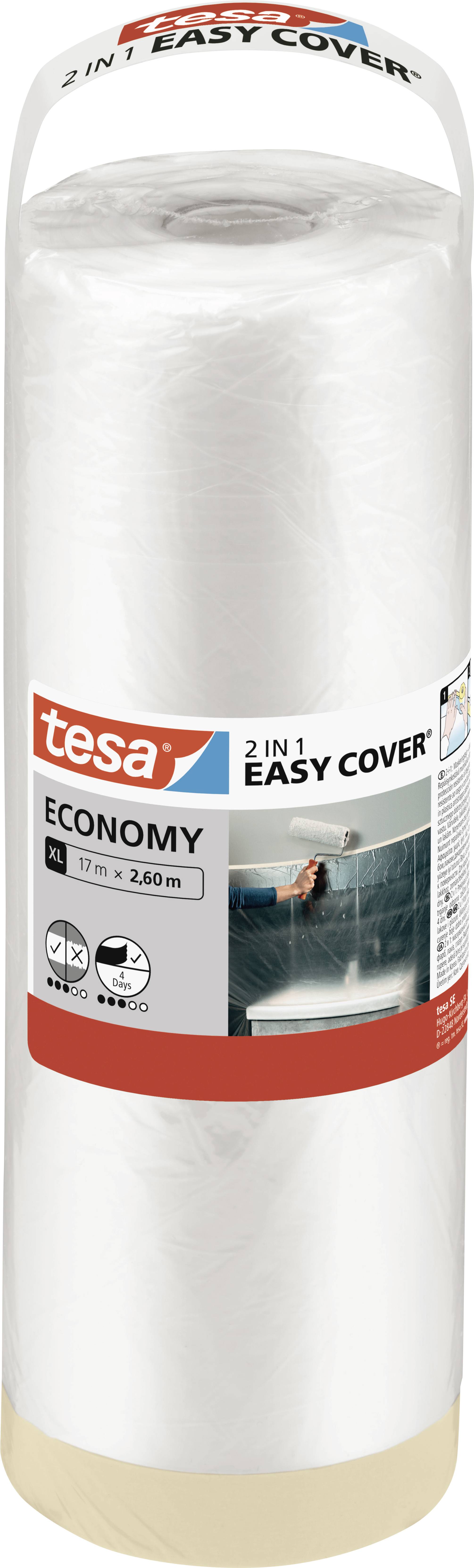 TESA Easy Cover Economy 56578-00000-00 Abdeckfolie (L x B) 17 m x 2.60 m 1 St.