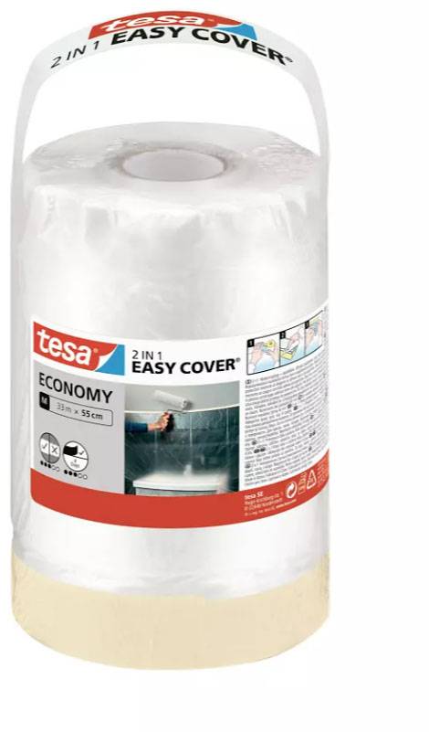 TESA Easy Cover Economy 58883-00000-02 Abdeckfolie (L x B) 33 m x 550 mm 1 Set
