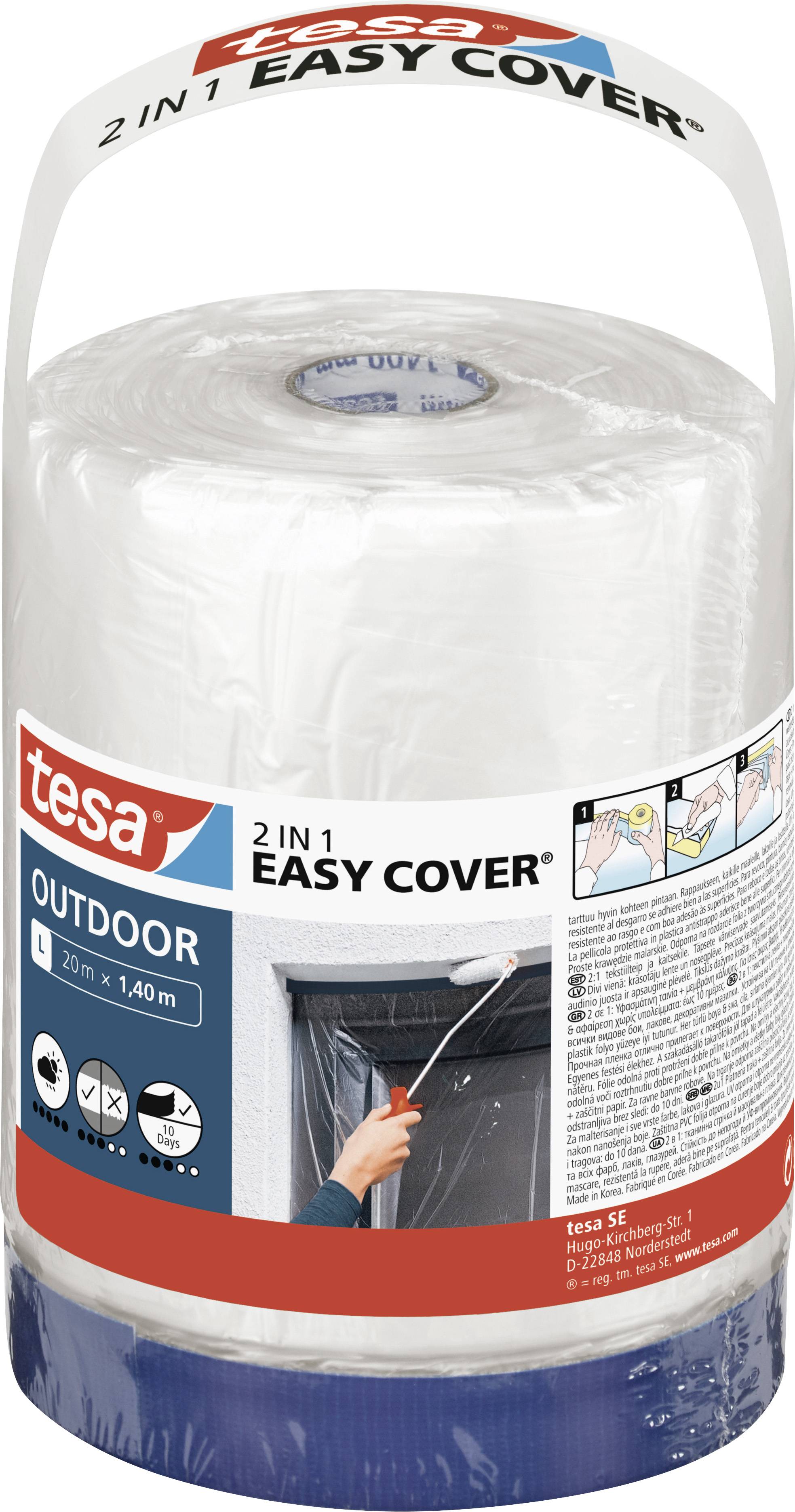 TESA Easy Cover Economy 56589-00000-00 Abdeckfolie (L x B) 20 m x 1.40 m 1 St.
