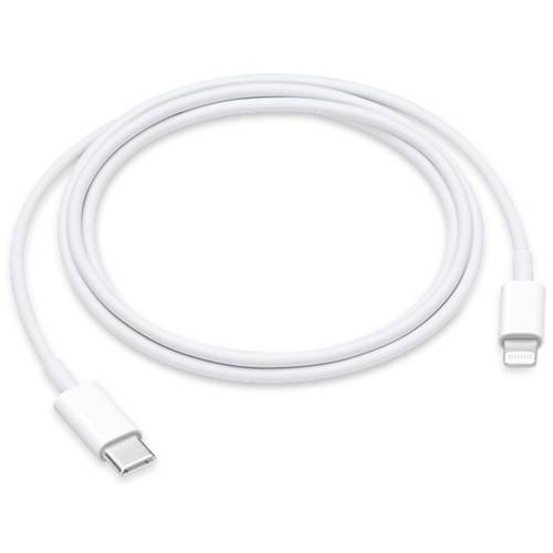 Apple USB-Kabel B-Ware (beschädigte / fehlende Verpackung) USB-C® Stecker, Apple Lightning Stecker 1.00 m Weiß MM0A3ZM/A...
