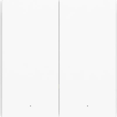 Zwei identische, nebeneinander liegende weiße Flächen ohne sichtbare Details oder Muster, einfach gehalten für minimalistische Ästhetik.