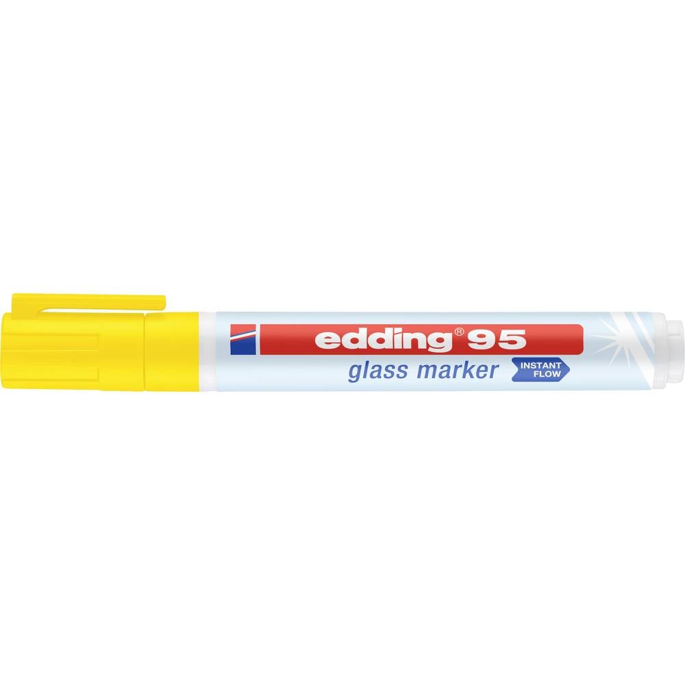 Edding e-95 4-95005 Glasmarker Geel 1.5 mm, 3 mm 1 stuks-pack