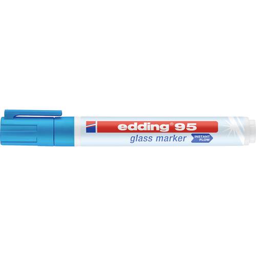 Edding 95 4-95010 Glasmarker Hellblau 1.5 mm, 3 mm