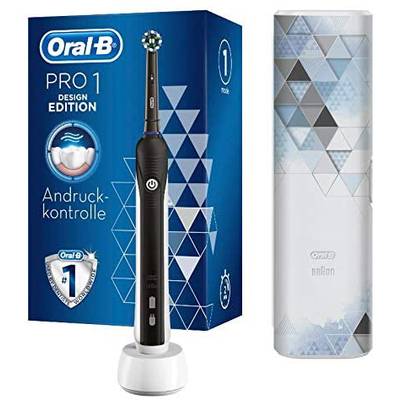 Oral-B Pro 1 750 Black Edition Pro 1 750 Elektrische Zahnbürste Rotierend/Pulsierend Schwarz