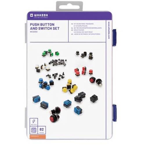 Whadda WCS300 Druckknopf und Schalter-Set