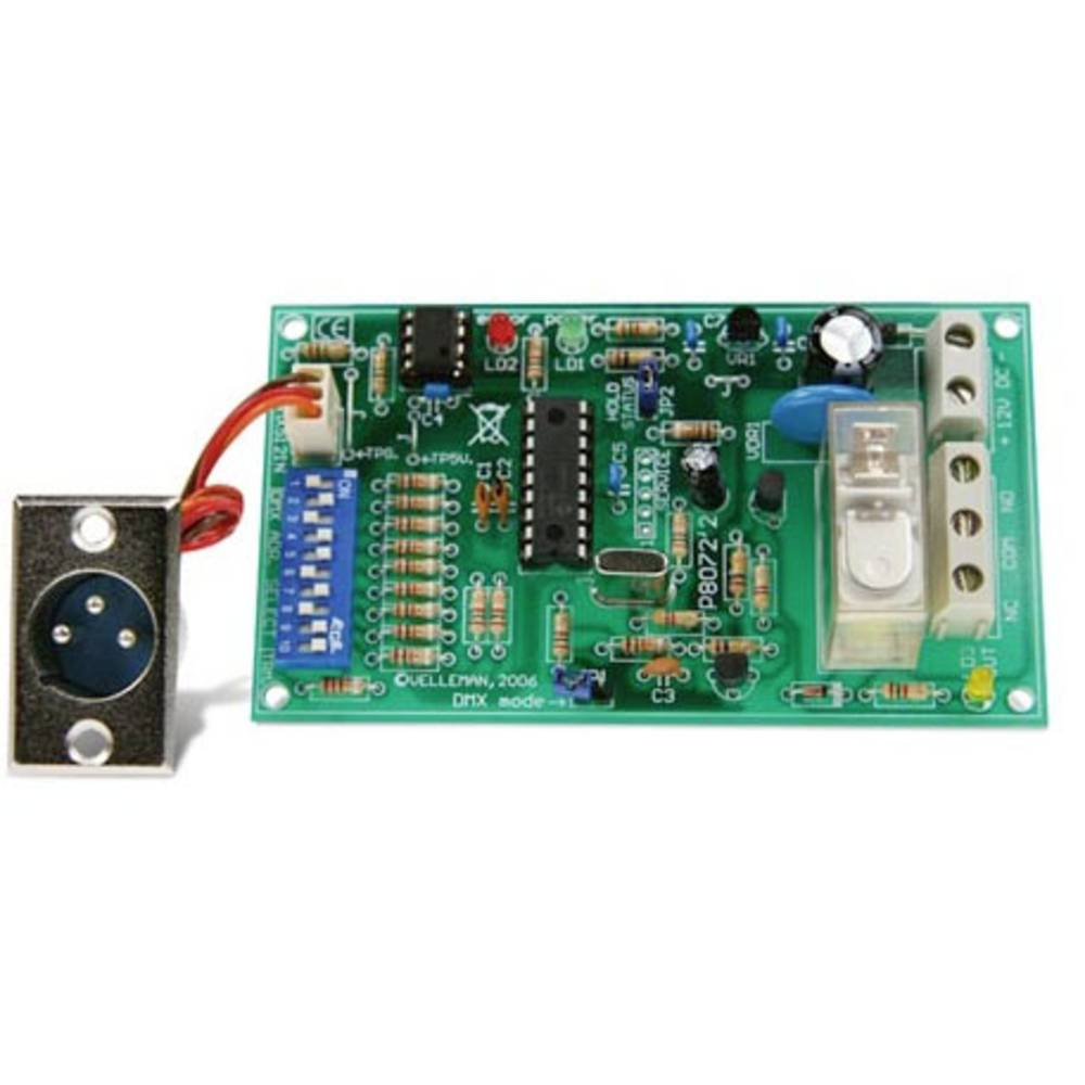 Whadda WSL8072 LED bouwpakket DMX-gestuurde relaisschakelaar