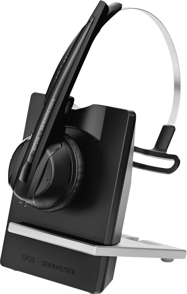 EPOS IMPACT D 10 USB  On Ear Headset DECT Mono Schwarz Noise Cancelling Mikrofon-Stummschaltung Telefon
