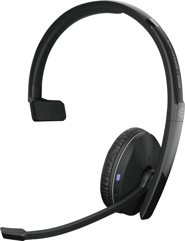 EPOS EPOS ADAPT 231 - ADAPT 200 Series - Headset - On-Ear  Over Ear Headset Bluetooth® Mono Schwarz Noise Cancelling Lautstärkeregelung, Mikrofon-Stummschaltung Telefon