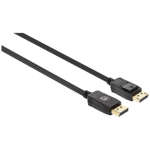 Thumbnail - Manhattan DisplayPort Anschlusskabel DisplayPort Stecker, DisplayPort Stecker 3.00 m Schwarz 353625 8K UHD DisplayPort-K...