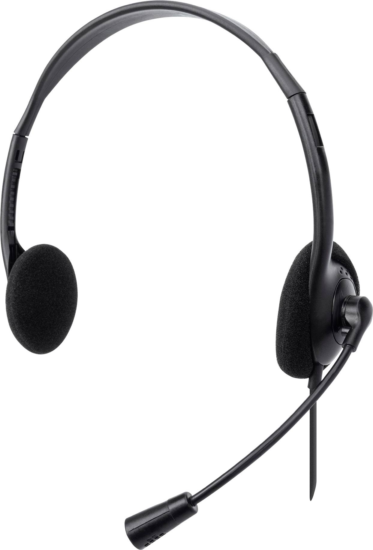 IC INTRACOM Manhattan Stereo USB-Headset On-Ear verstellbares Mikrofon