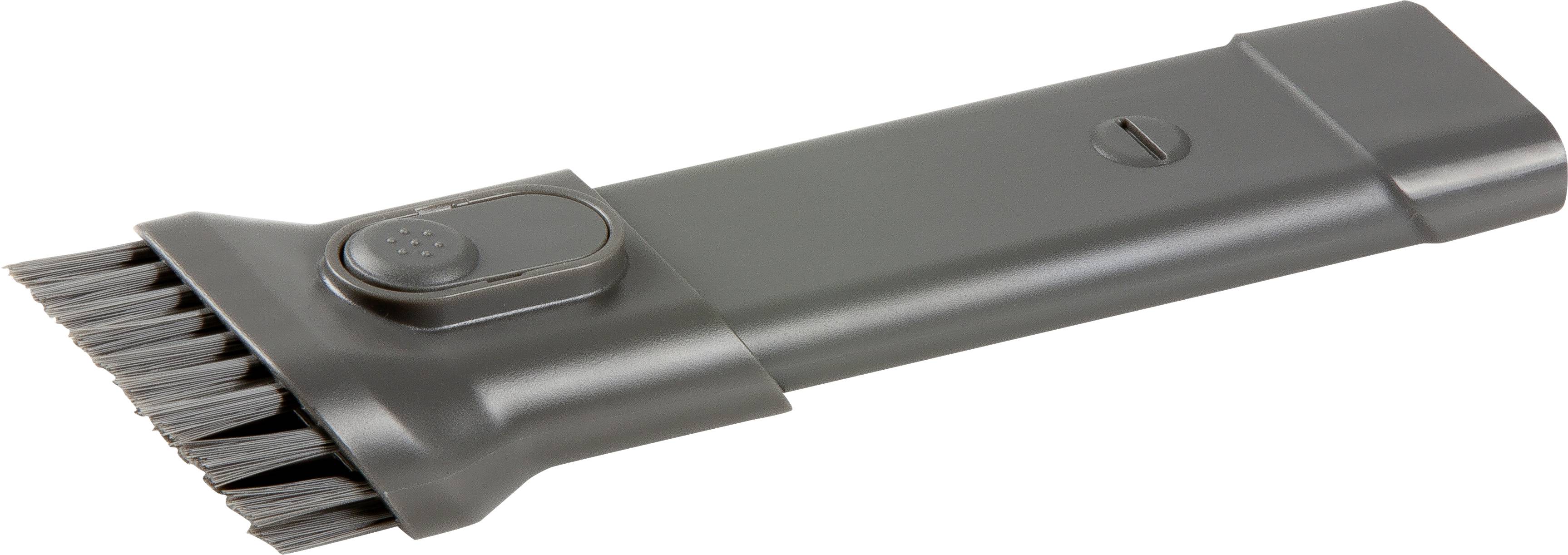 Staubsaugerdüse mit Borsten zur Reinigung schwer zugänglicher Bereiche. Ideal für Ecken und schmale Stellen.