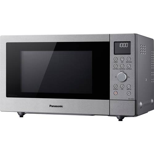 Panasonic Heißluft-Slim-Kombi Mikrowelle Silber 1000 W