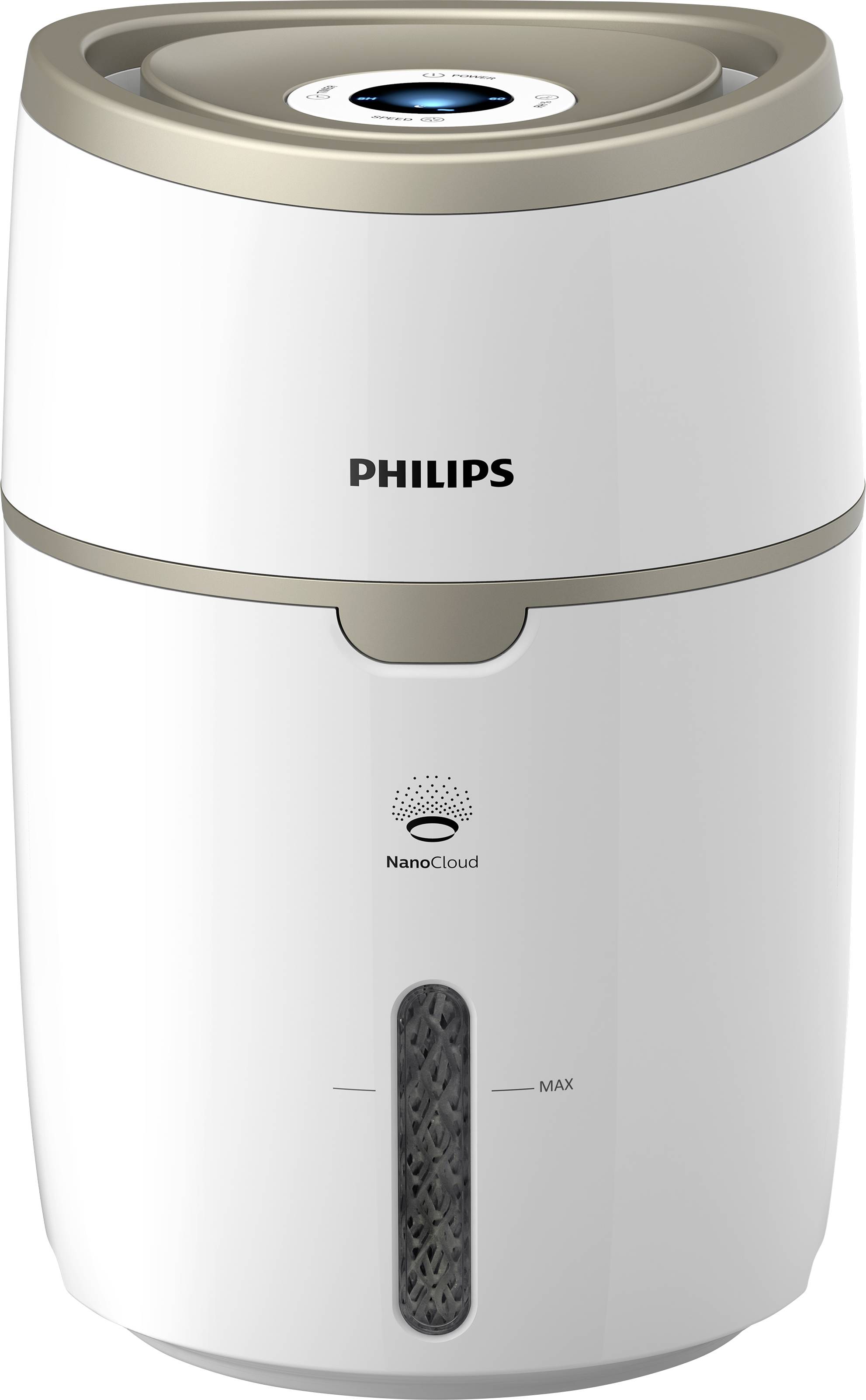 PHILIPS HU4816/10 Mittelgroßer Luftbefeuchter für bis zu 44 m²