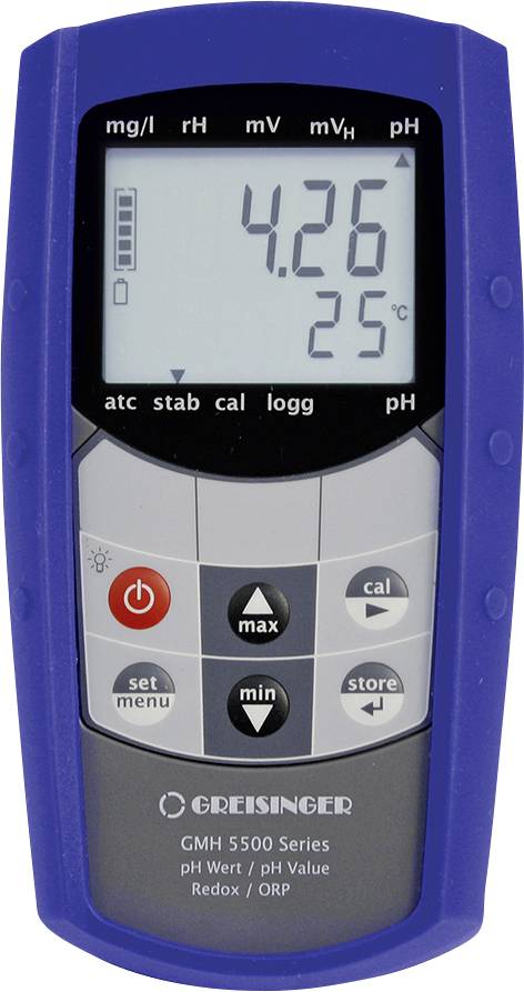 GHM Greisinger GMH5530-G135 Kombi-Messgerät pH-Wert, Temperatur, Redox (ORP)