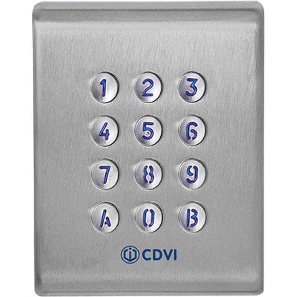 CDVI Security F0201000053-G Codeslot 12 V, 24 V, 48 V IP65 Geschikt voor Bluetooth, Met verlicht toe