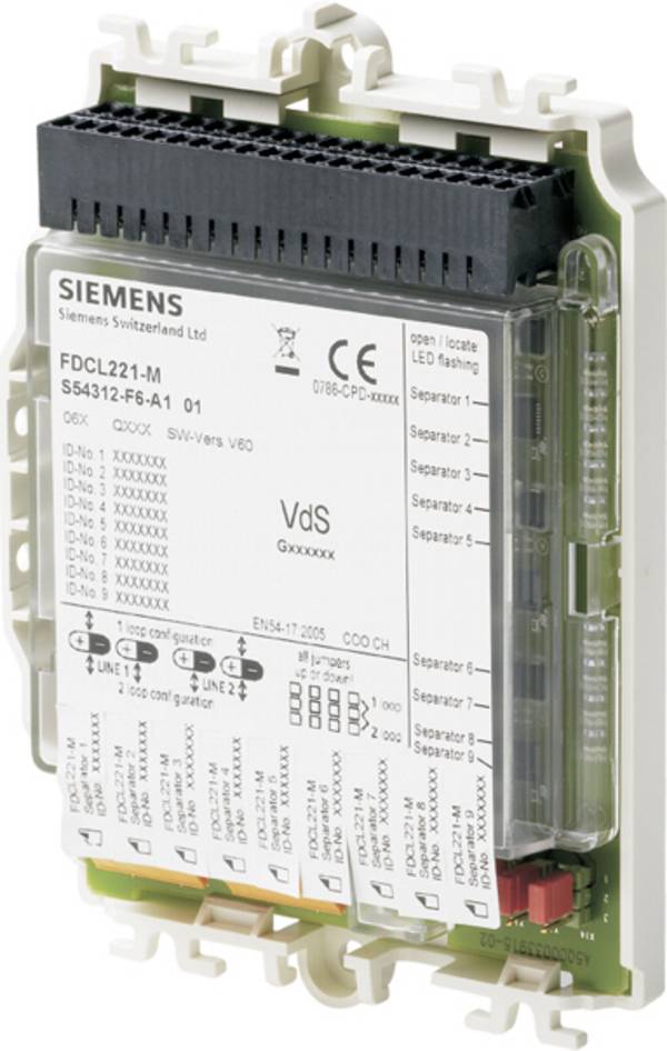 Siemens S54312F6A1 FDCL221-M Mehrfach-Linientrenner    1 St.