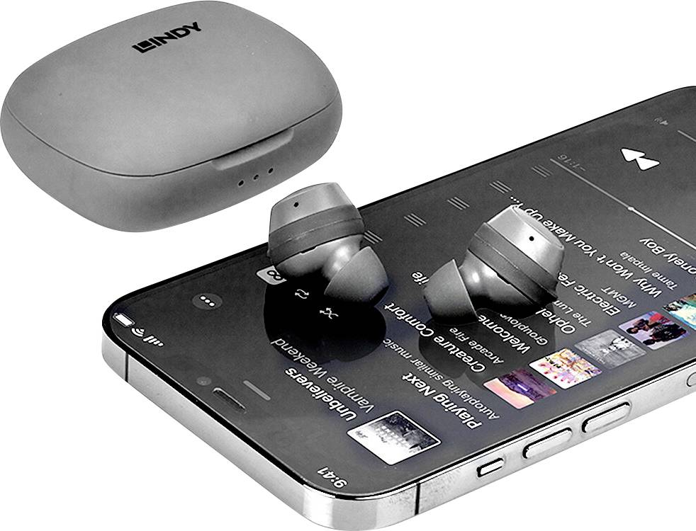 Lindy LE400W - True Wireless-Kopfhörer mit Mikrofon-2