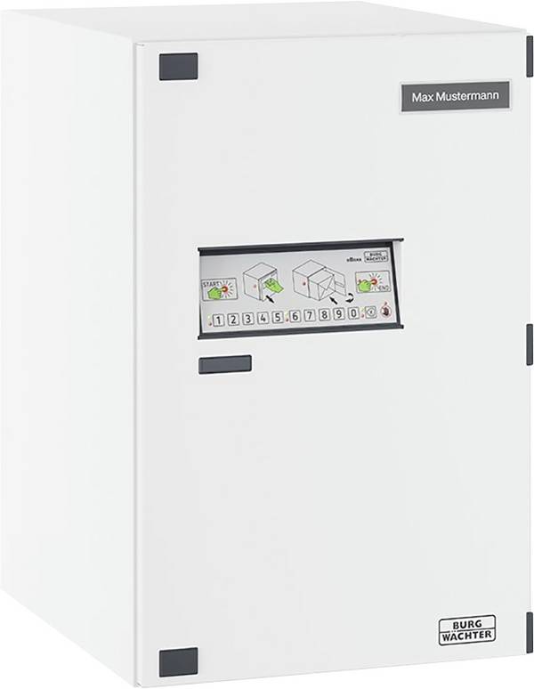 Burg Wächter 41940 eBoxx GV 645 W Paketbriefkasten  Weiß