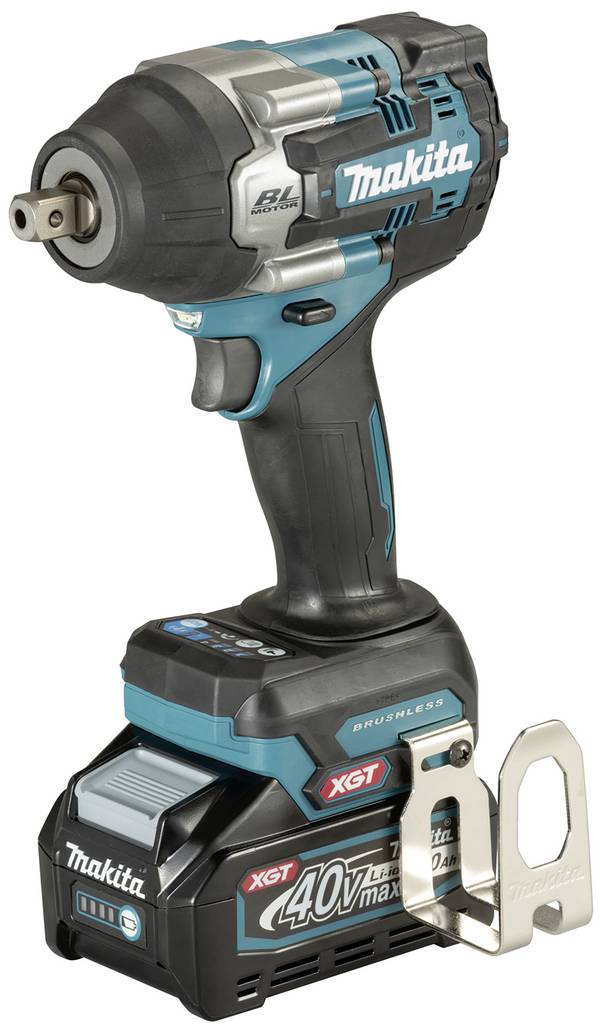 Makita TW008GM201 TW008GM201 Akku-Schlagschrauber hart 760 Nm  40 V Anzahl mitgelieferte Akkus 2 4 Ah  bürstenlos