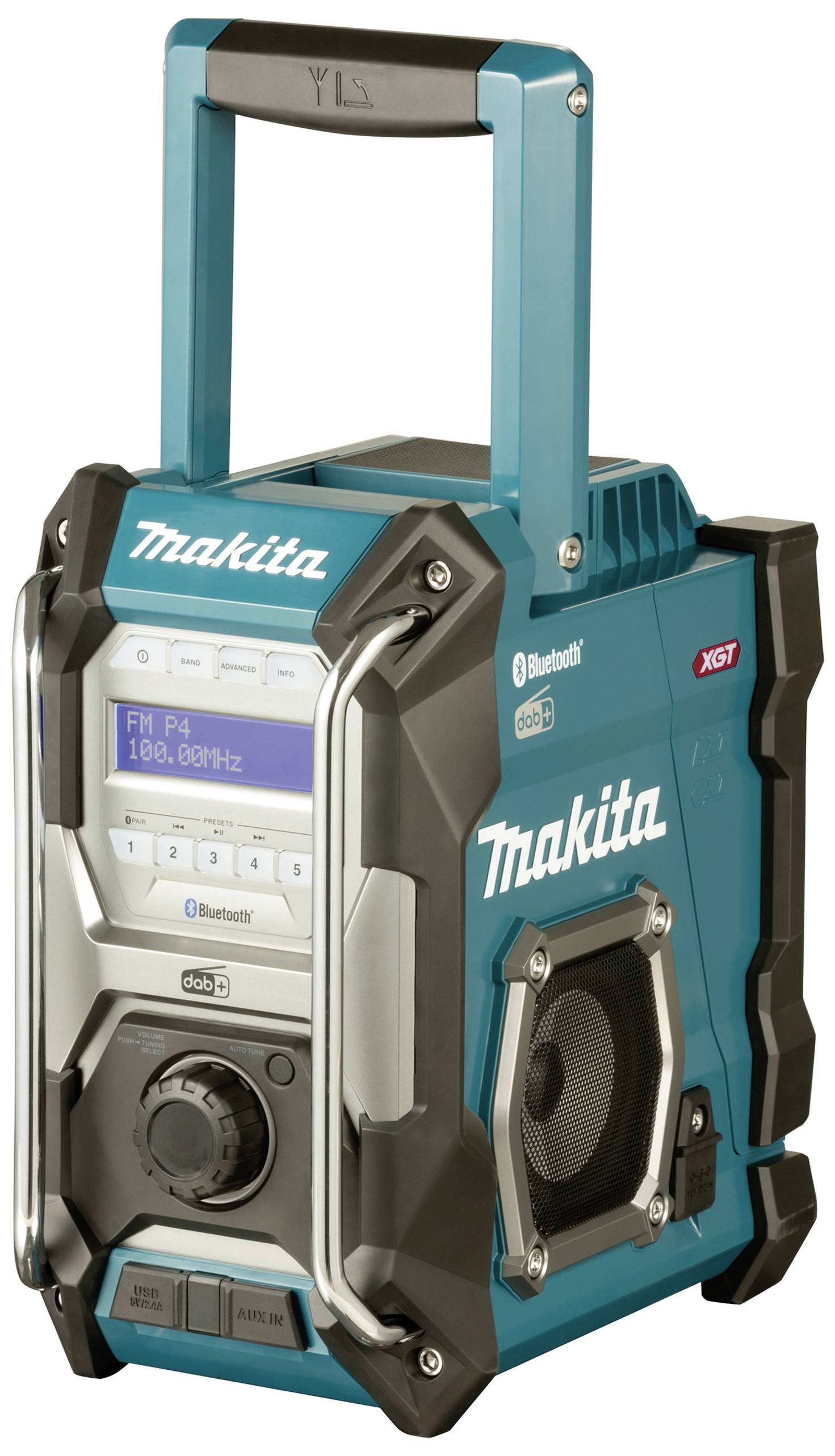 MAKITA MR004GZ Baustellenradio UKW, DAB, DAB+ UKW, Bluetooth®, DAB+