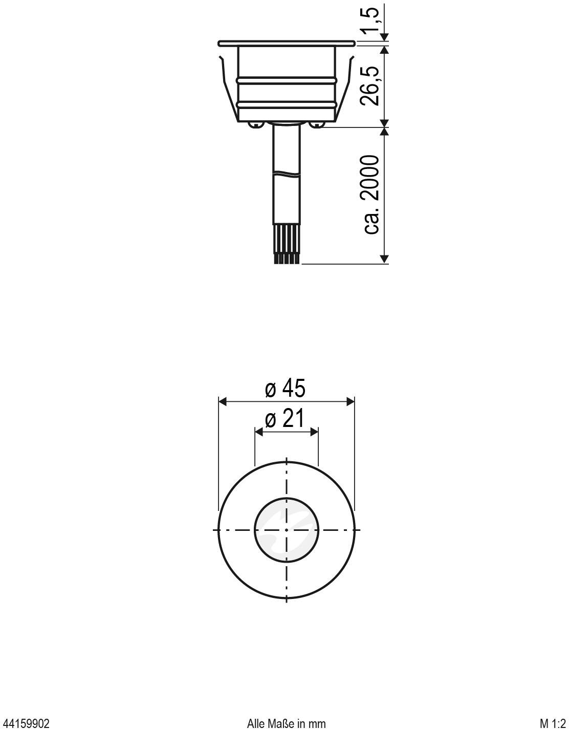 EVN Lichttechnik LED-Bodeneinbauleuchte 44159902-5