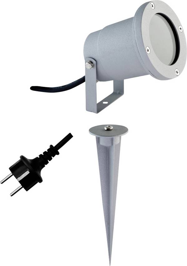 EVN 545234 545234 LED-Gartenstrahler    LED GU10 35 W Silber