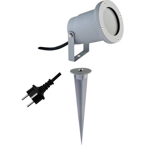 EVN 545234 EVN Lichttechnik LED-Gartenstrahler GU10 35 W Silber