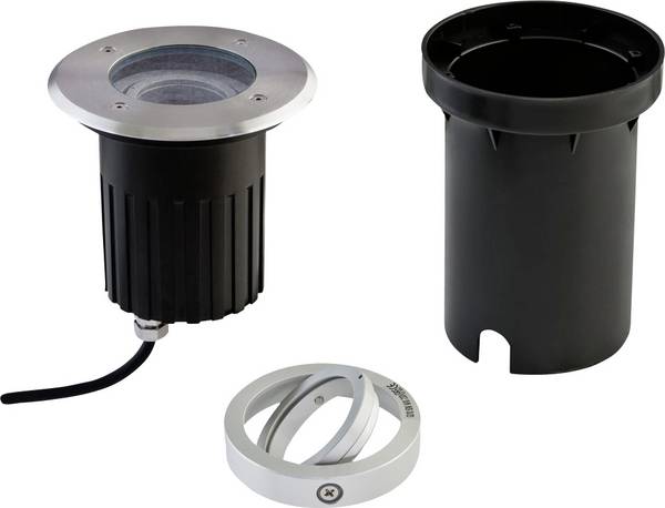 EVN 678710 678710 Bodeneinbauleuchte GU10 Hochvolt-Halogenlampe    Edelstahl