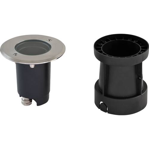 EVN EVN Lichttechnik 679235 Bodeneinbauleuchte GU10 Hochvolt-Halogenlampe Edelstahl