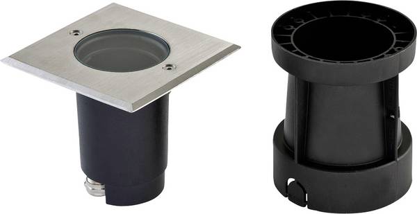 EVN 679435 679435 Bodeneinbauleuchte GU10 Hochvolt-Halogenlampe    Edelstahl