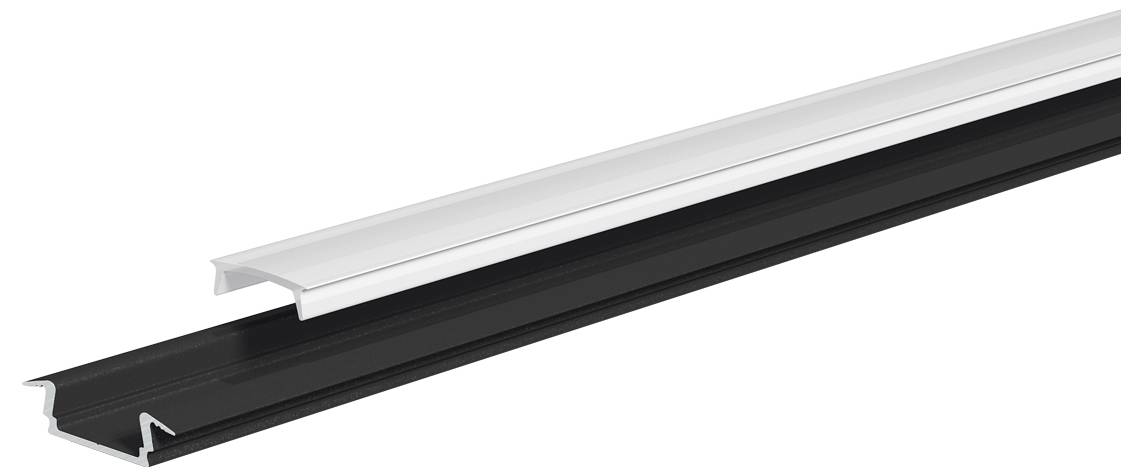 EVN APFLAT3AM200B EVN Lichttechnik Profil Aluminium (L x B) 2000 mm x 22.70 mm Piece 1 St.-1