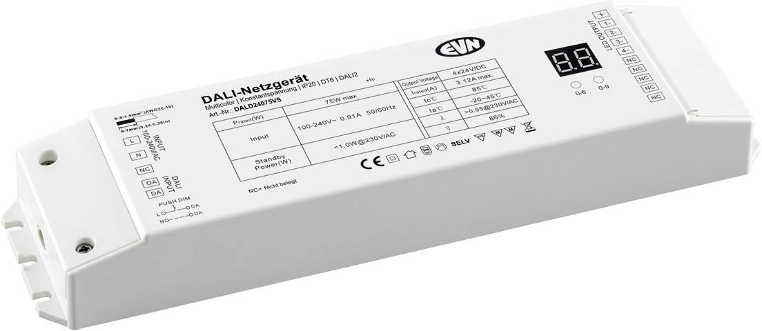 EVN EVN Lichttechnik LED-Dimmer 244 mm 64 mm