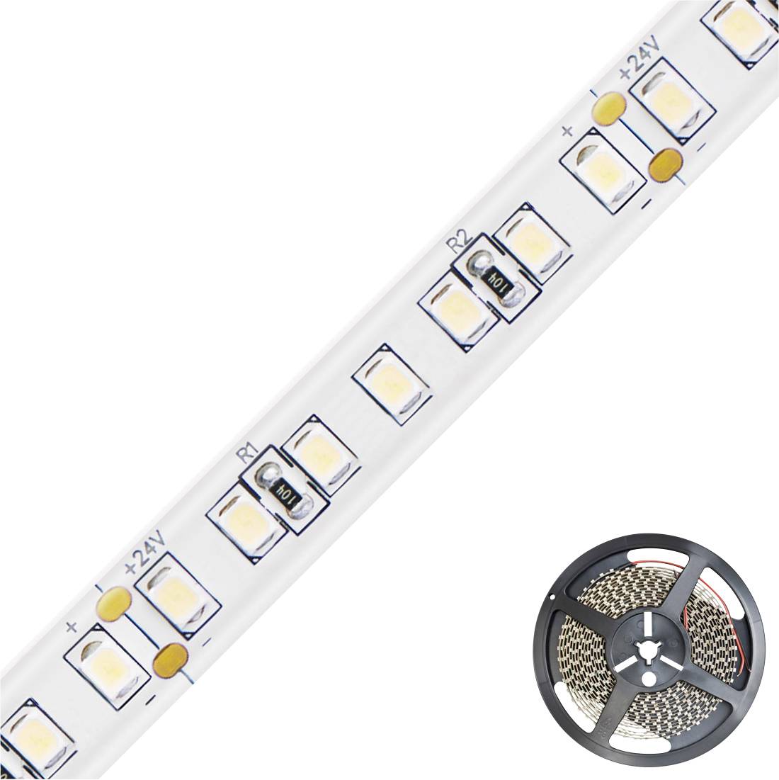 EVN EVN Lichttechnik IC54481302840 LED-Streifen EEK: F (A - G) mit offenem Kabelende 48 V 5 m Neutralweiß 1 St.