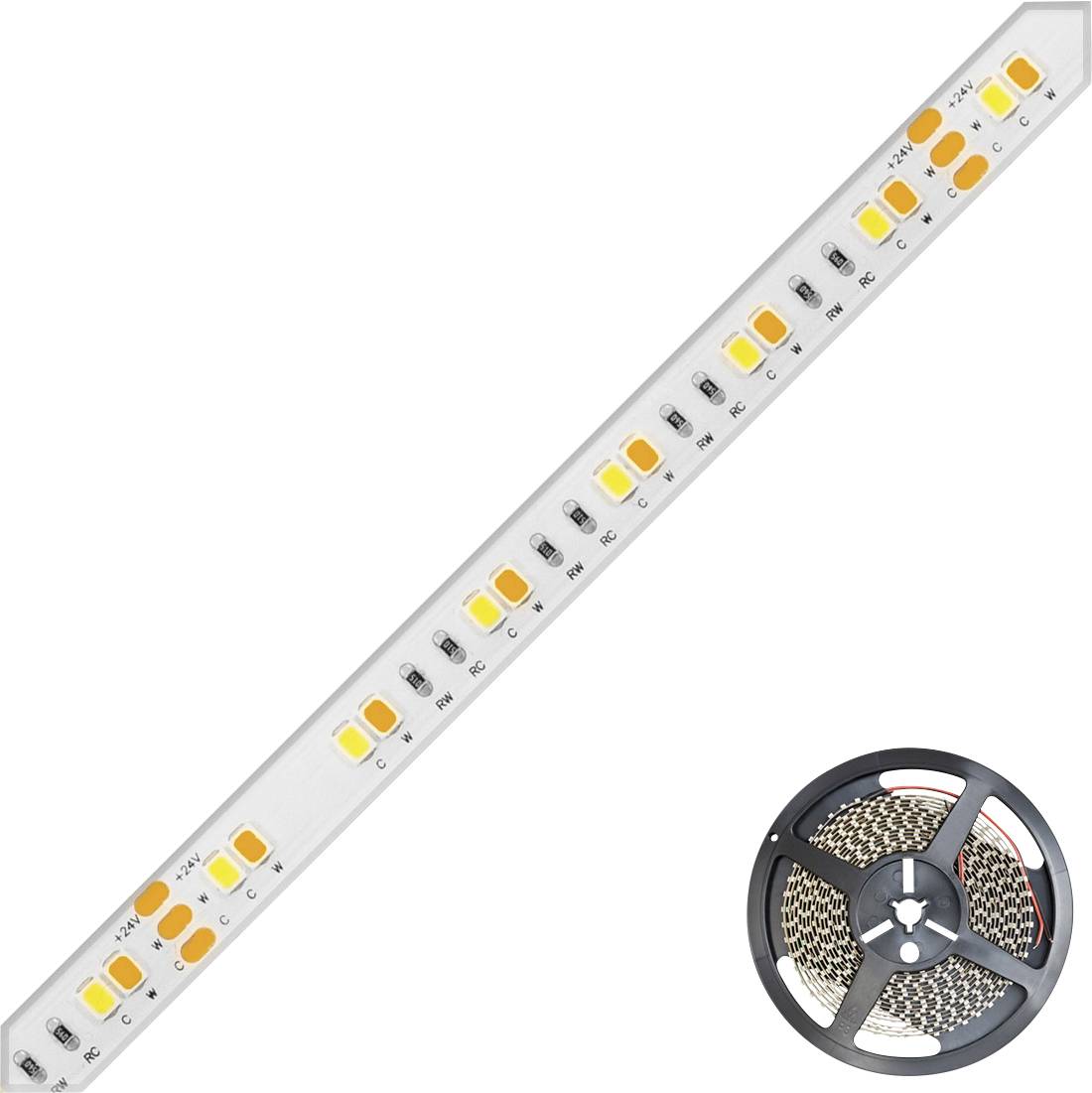 EVN EVN Lichttechnik IC674884280125 LED-Streifen EEK: F (A - G) mit offenem Kabelende 48 V 5 m Warmweiß bis Tageslichtwe...