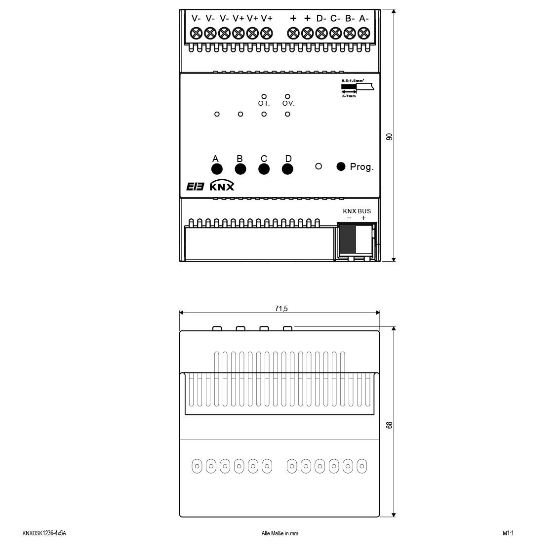 EVN Lichttechnik KNX-Dimmer Unicolor-1