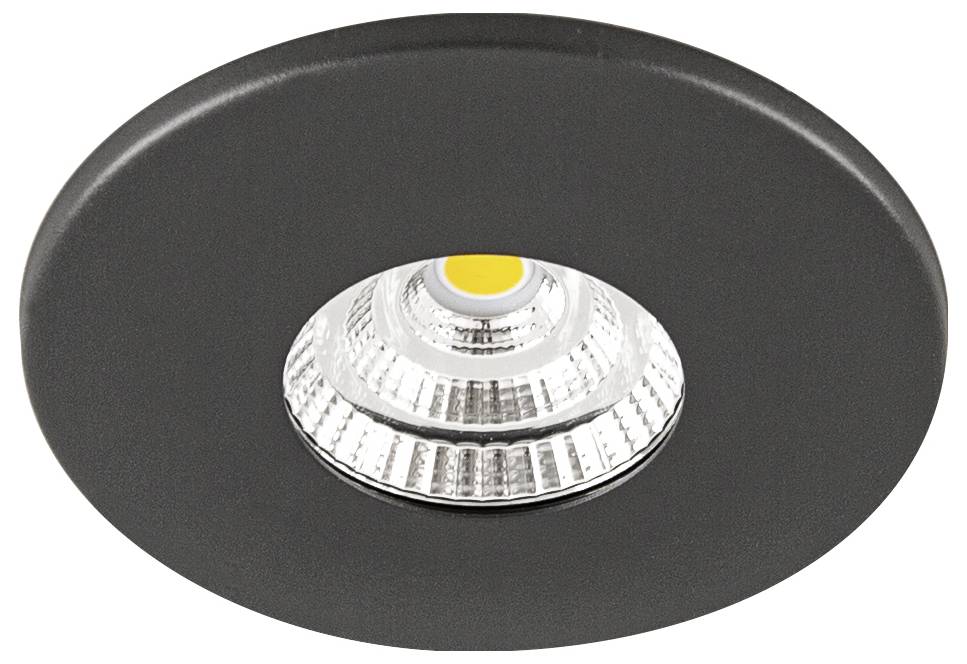 EVN L44041602 L44041602 LED-Einbauleuchte LED LED fest eingebaut 4.5 W Anthrazit-1