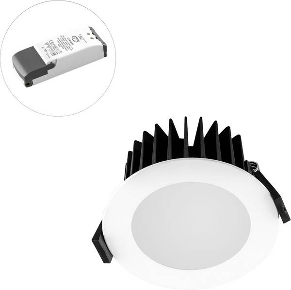 EVN L44100102 L44100102 LED-Einbauleuchte LED LED fest eingebaut 10 W Weiß