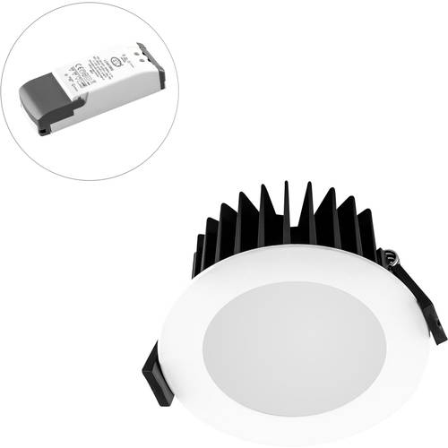 EVN L44100102 EVN Lichttechnik LED-Einbauleuchte LED LED fest eingebaut 10 W Weiß