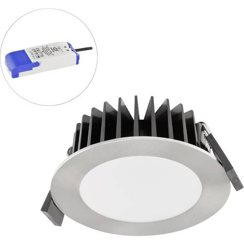 EVN L44101340 LED-Einbauleuchte LED LED fest eingebaut 10 W Chrom
