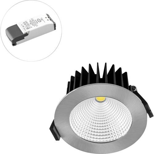 EVN LC44101302 EVN Lichttechnik LED-Einbauleuchte LED LED fest eingebaut 10 W Chrom