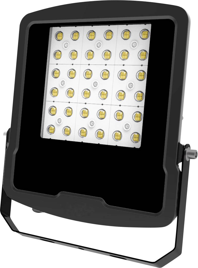 EVN LED Fluter, schwarz, LFE1000940 IP65, 100W, 4000K -12500lm 300-330V/DC
