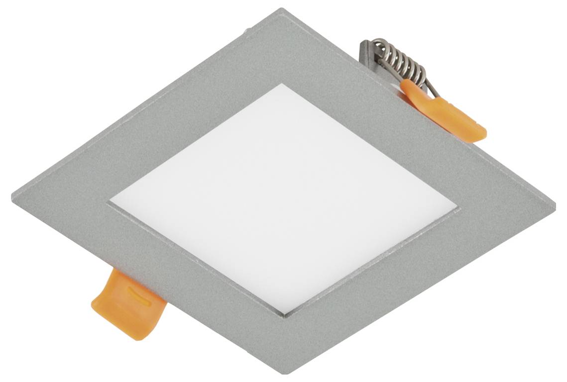 EVN LPQ093501 LPQ093501 LED-Einbaupanel 5 W Neutralweiß Silber-1