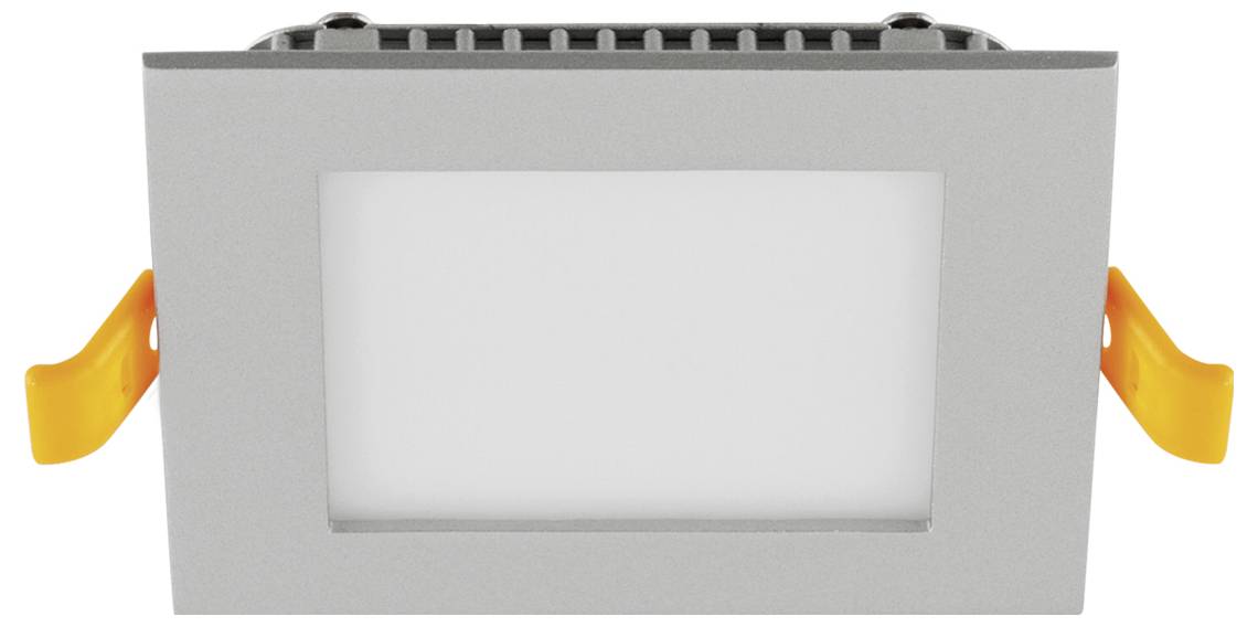 EVN LPQ093502 LPQ093502 LED-Einbaupanel 5 W Warmweiß Silber-1