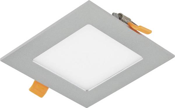 EVN LPQ123502 LPQ123502 LED-Einbaupanel   9 W Warmweiß Silber