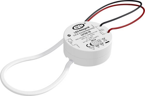 EVN LV12416 LED-Trafo Konstantspannung 8 W 12 V/DC nicht dimmbar 1 St.
