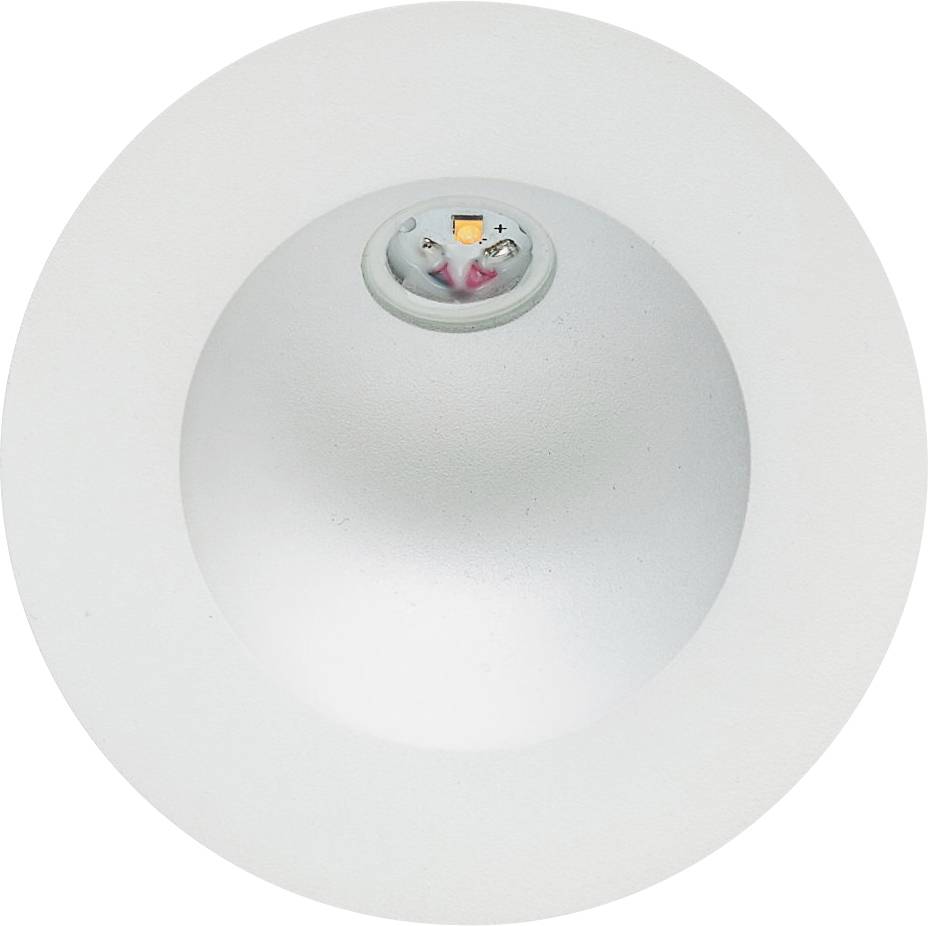 EVN Power-LED-Einbauleuchte starr P20302 2W 700mA rund IP54 Warmwhite weiß