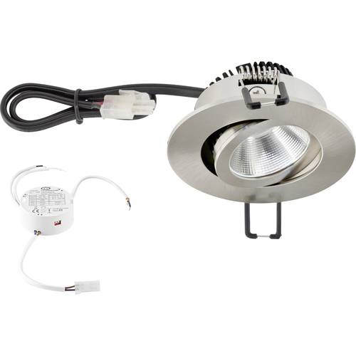 EVN PC20D613D2W EVN Lichttechnik LED-Einbauleuchte LED LED fest eingebaut 6 W Edelstahl