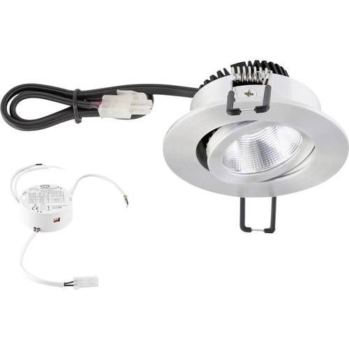 EVN PC20D61402 EVN Lichttechnik LED-Einbauleuchte LED LED fest eingebaut 6 W Aluminium